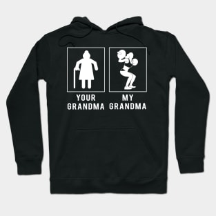 lifting your grandma my grandma tee for your grandson granddaughter Hoodie